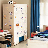 Miico,SK9339,Cartoon,Sticker,Children's,Kindergarten,Decorative,Sticker,Cabinet,Stiker