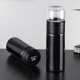 300ml,Smart,Touch,Insulated,Stainless,Steel,Vacuum,Water,Bottle,Temperature,Display