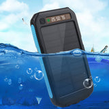 BAKEEY,Ports,Solar,Panel,Power,10000mah,Waterproof,Battery,Charger,Shell,Mobile,Phones