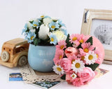 Simulation,Flower,Chrysanthemum,Pottery,Colors,Choose