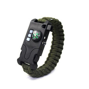 IPRee,Survival,Bracelets,Bangles,Unisex,Emergency,Camping,Hiking,Buckle,Wristband