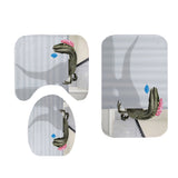 Waterproof,Fabric,Bathroom,Shower,Curtain,Toilet,Cover