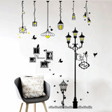 Creative,Cartoon,Chandelier,Sticker,Removable,Household,Decor,Waterproof,Stickers