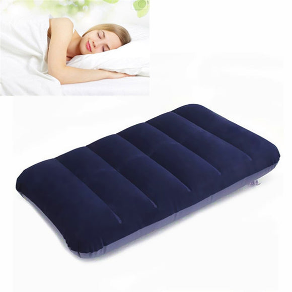 Flocking,Portable,Inflation,Pillow,Outdoor,Camping,Travel,Sleeping,pillow