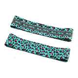 Unisex,Leopard,Print,Squat,Circle,Resistance,Bands,Elastic,Workout,Fitness,Equipment