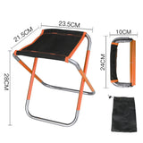 Ultralight,Folding,Camping,Stool,Portable,Fishing,Camping,Chairs,Hiking,Travel,200kg