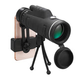 40x60,Monocular,Optic,Light,Night,Vision,Telescope,Phone,Holder,Tripod,Outdoor,Camping