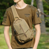 ZANLURE,Tactical,Oxford,Waterproof,Chest,Shoulder,Crossbody,Fashion,Leisure