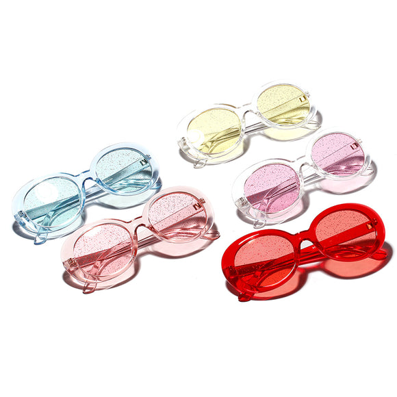 Women,UV400,Glitter,Protection,Sunglasses