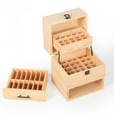 Slots,Essential,Storage,Wooden,Aromatherapy,Organizer,Roller