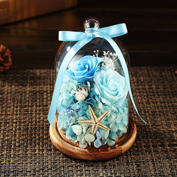 Eternal,Flower,Fresh,Preserved,Glass,Bottle,Cover,Wedding,Party,Decorations