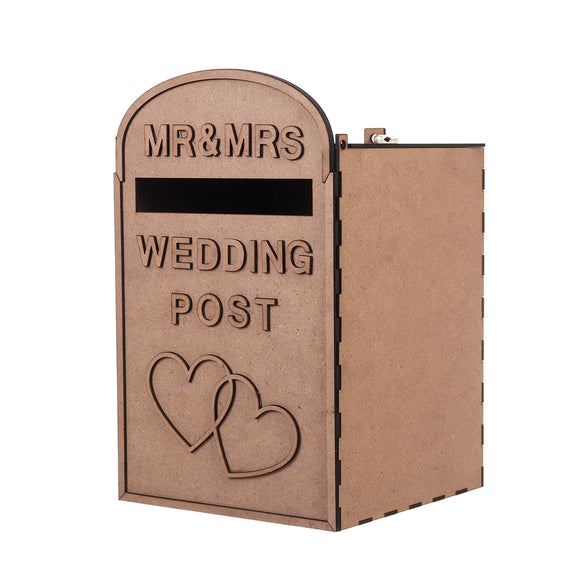 Personalised,Wooden,Wedding,Guest,Wedding,Decoration,Mailbox