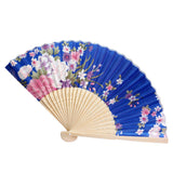 Summer,Vintage,Bamboo,Folding,Flower,Chinese,Dance,Party,Pocket