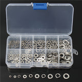 Stainless,Steel,Spring,Washer,Assortment,Plugs,300Pcs