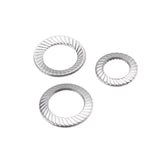 100Pcs,Stainless,Steel,Tooth,Washers,Ribbed,Safety,Spring,Washer