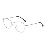 Lightweight,Metal,Optical,Round,Frame,Reader,Reading,Plain,Glasses,Women