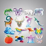 35Pcs,Animal,Stickers,Mixed,Funny,Cartoon,Luggage,Laptop,Computers,Bicycles,Decor