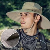 Summer,Protection,Centimeters,Visor,Adjustable,Bucket,Fishing,Mountaineering