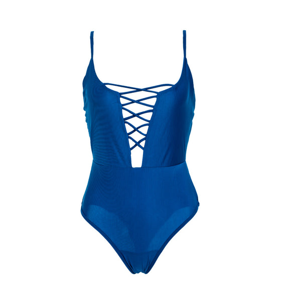 Piece,Swimsuit,Nylon,Summer,Beach,Solid,Color,Swimwear,Women