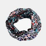 Women,Winter,Cotton,Geometric,Pattern,Flower,Printing,Beanie,Gaiter,Shield