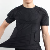 TOPWISE,Honeycomb,Collision,Shirt,Rugby,Sports,Basketball,Armor,Collision,Men's,Goalkeeper,Crash,Sports,Training