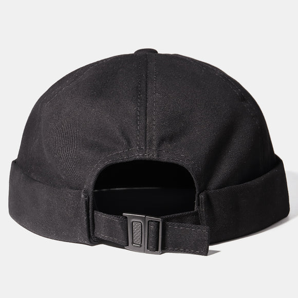 Unisex,Solid,Color,Automatic,Buckle,Skull,Beanie,Brimless
