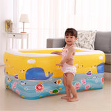 Inflatable,Swimming,Aerated,Square,Newborn,Water,Bathing