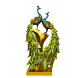 20x9x37cm,Peacock,Resin,Decor,Decorations,Animal,Statue,Desktop,Living