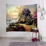 Fairy,Forest,Hanging,Tapestry,Bohemian,Hippie,Throw,Bedspread,Decor