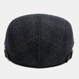 Men's,Beret,British,Plaid,Outdoor,Casual,Adjustable,Leisure