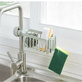 Kitchen,Faucet,Sponge,Cloth,Drain,Organizer,Storage,Shelf,Holder