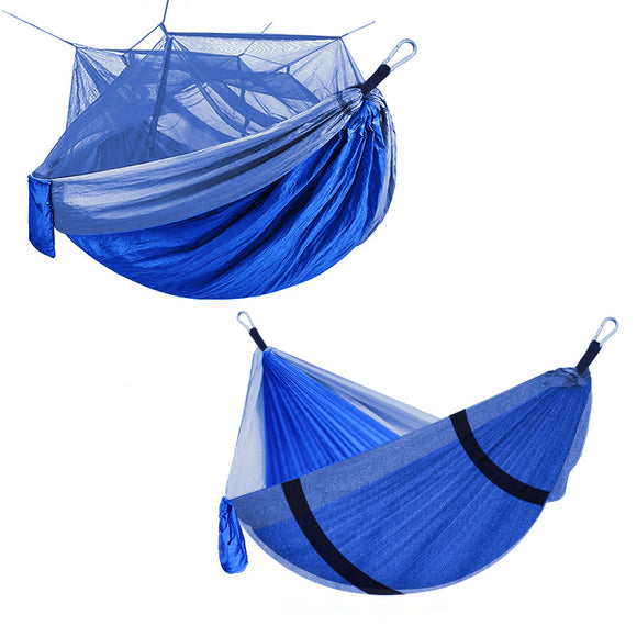 People,Outdoor,Camping,Nylon,Strong,Hammock,Mosquito,Travel,Portable,Backpack,Hammock,400KG