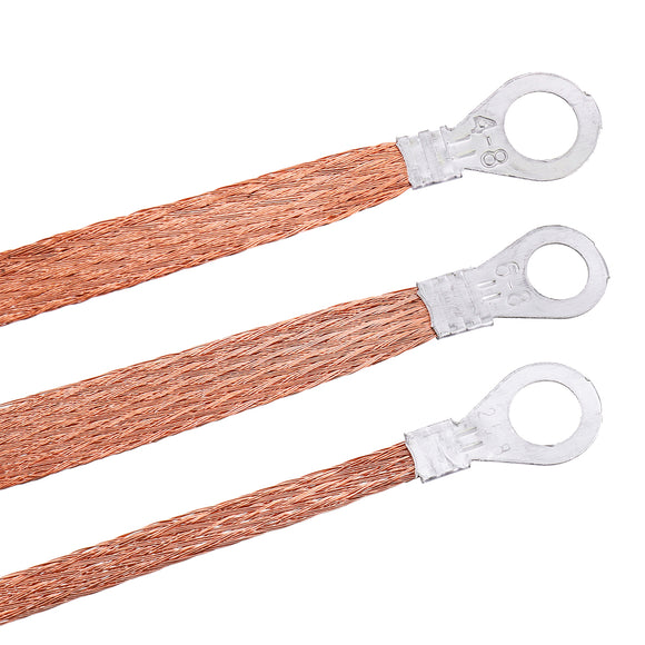 Durable,Copper,Braided,Cable,Bridge,Connection,Ground