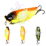 HENGJIA,Fishing,Rotating,Popper,Topwater,Crankbait,Artificial