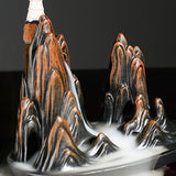 Reverse,Waterfall,Smoke,Incense,Burner,Incense,Burner,Cones