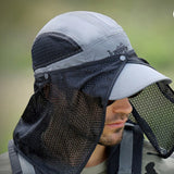 Sunscreen,Outdoor,Fishing,Protection,Broad,Visor,Detachable,Breathable,Baseball