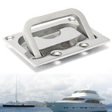 Stainless,Steel,Handle,Hatch,Latch,Yacht,Flush,Fitting,Lifting,Hardware