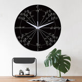 Emoyo,ECY064,Creative,Mathematics,Clock,Clock,Office,Decorations