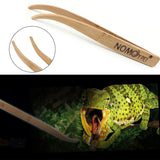 Reptile,Bamboo,Angled,Terrarium,Feeding,Tongs,Tweezers,Feeding,Pliers