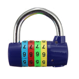 Digit,Resettable,Combination,Padlock,Travel,Luggage,Diary,Suitcase,Security