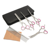 Professional,Cutting,Scissors,Grooming,Curved,Shears,Tool"