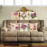 Honana,45x45cm,Decoration,Luxury,Flower,Vintage,Modern,Optional,Pillow