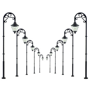 Scale,Model,Railway,Lamppost,Lamps,Street,Garden,Train,Light