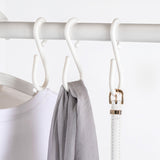 10Pcs,Shape,Double,Hooks,White,Clothes,Hanger,Bathroom,Kitchen,Bedroom,Xiaomi,Youpin