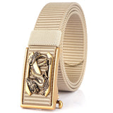 ENNIU,Metal,Press,Buckle,Men's,Tactical,Leisure,Breathable,Nylon,Waist