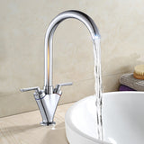 Chrome,Plated,Brass,Faucet,Basin,Faucet,Mixer,Bathroom
