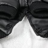 Nsmsan,Collar,Leather,Coats,Waterproof,Winter,Coats,Puppy,Weather,Clothes