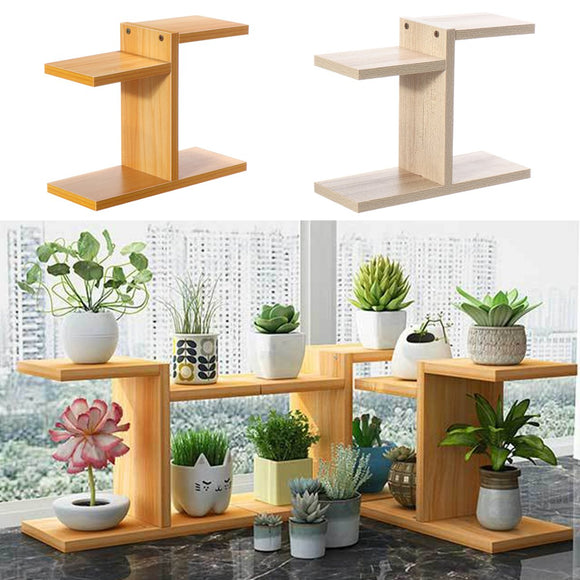 Retro,Desktop,Flower,Stand,Indoor,Garden,Plant,Holder,Display,Planter,Decorations