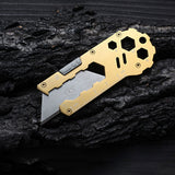 Multi,Folding,Utility,Knife,Portable,Survival,Tools,Hexagonal,Wrench,Opener,Ruler,Outdoor,Camping,Travel