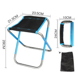 Ultralight,Folding,Camping,Stool,Portable,Fishing,Camping,Chairs,Hiking,Travel,200kg